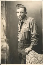 Norman Mailer in Brooklyn, 1946