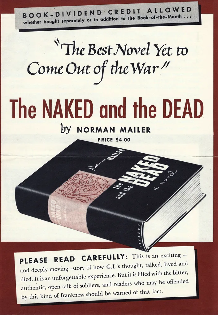 Rinehart’s "Major Literary Event" NAD quote-mosaic ad, 1948