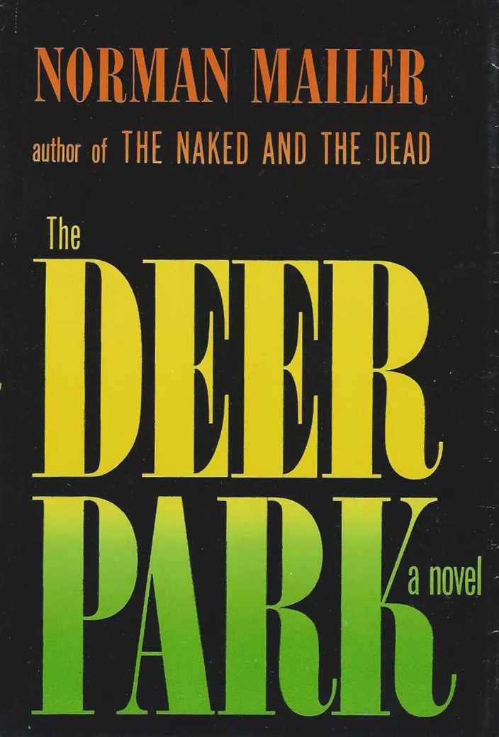 The Deer Park, first-edition cover (Putnam, 1955)
