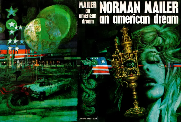 Full wraparound jacket of the British first edition (André Deutsch)