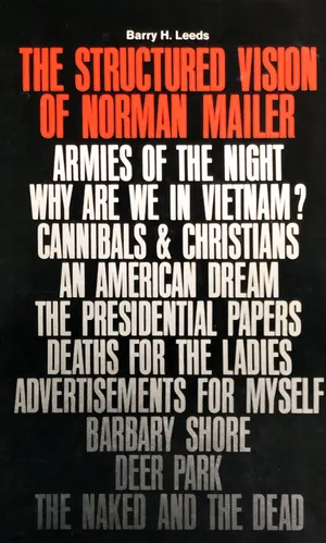 Cover of The Structured Vision of Norman Mailer