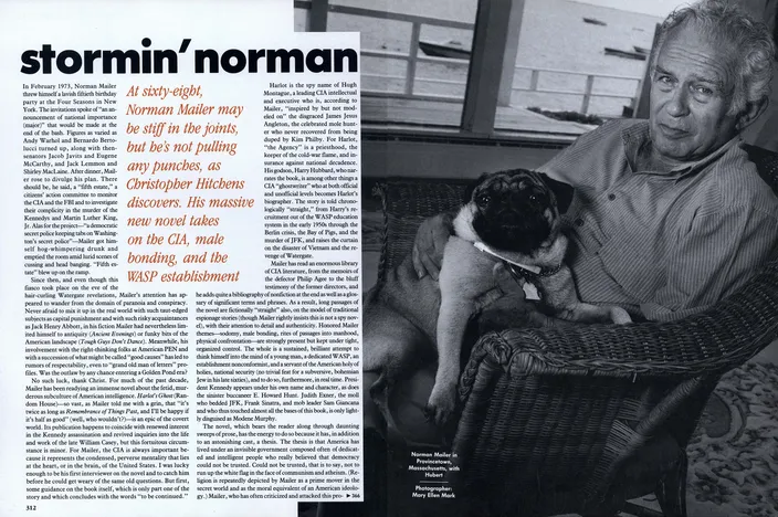 Vogue, October 1991 — "Stormin’ Norman"
